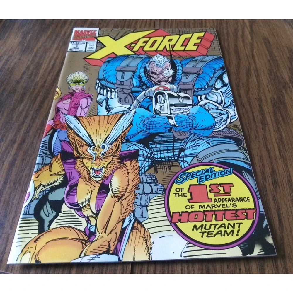 X-Force #1 (August 1991 Marvel Comics) 2nd Printing